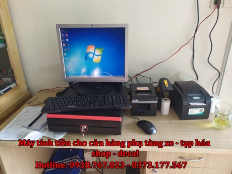 Nhận lắp trọn bộ phần mềm tính tiền cho cửa hàng cơ khí, phụ tùng tại Cần Thơ