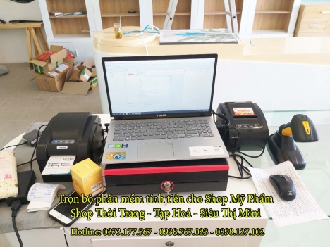 Nhận lắp trọn bộ máy tính tiền cho shop thời trang tại Nghệ An