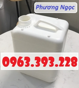 Can nhựa 5 Lít vuông, can nhựa HDPE, can 5L vuông 4 núm