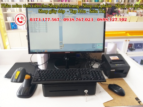 Bán phần mềm tính tiền cho cửa hàng phụ tùng xe- tạp hóa tại Vĩnh Long