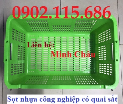Sọt nhựa có quai sắt,rổ nhựa có quai sắt,giỏ nhựa có quai sắt, sọt nhựa có lỗ,sọt nhựa đựng rau củ,