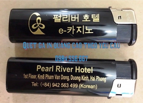 Bật lửa nhựa in quảng cáo theo yêu cầu giá rẻ