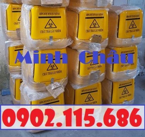 Thùng chở chất thải nguy hại, thùng vận chuyển chất thải nguy hại, thùng chở rác y tế,