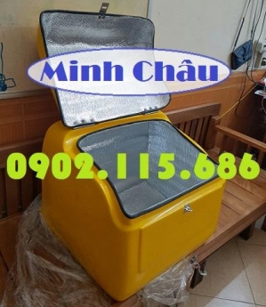 Thùng chở chất thải nguy hại, thùng vận chuyển chất thải nguy hại, thùng chở rác y tế,