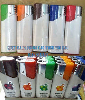 Bật lửa nhựa in quảng cáo theo yêu cầu giá rẻ