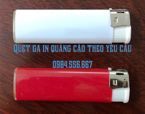 Bật lửa nhựa in quảng cáo theo yêu cầu giá rẻ