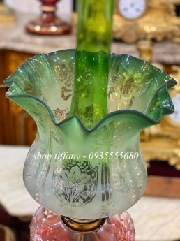 Đôi đèn dầu cổ xuất xứ Pháp