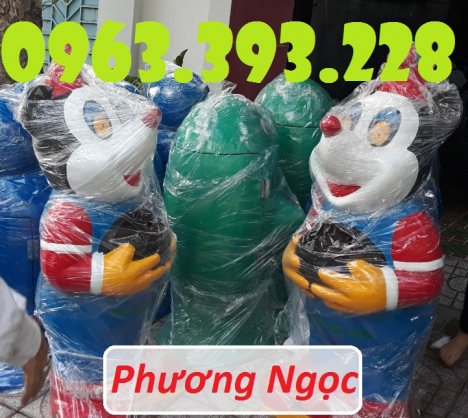 Thùng rác công cộng, thùng rác con thú, thùng rác con vật