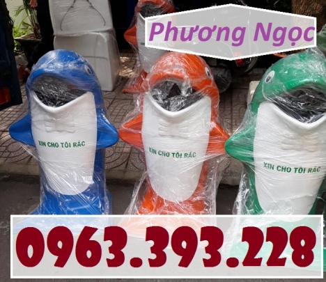 Thùng rác công cộng, thùng rác con thú, thùng rác con vật