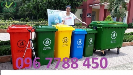 Thùng đựng rác thải 240 lít giá rẻ toàn quốc