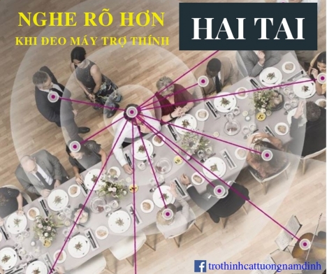 Nghe rõ hơn khi đeo máy trợ thính hai tai
