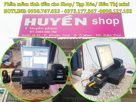 Bán máy tính tiền cho SHOP THỜI TRANG tại Thanh Hóa