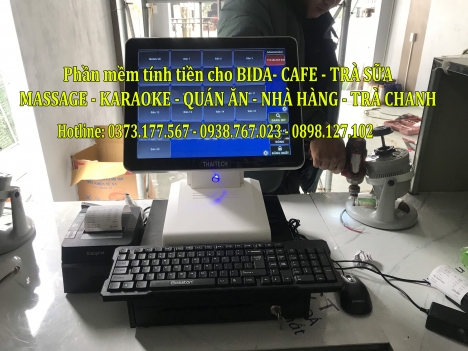Nhận lắp máy tính tiền cho QUÁN ĂN – NHÀ HÀNG tại Nghệ An