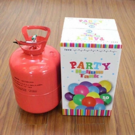 Bình khí helium nhỏ bơm bóng bay