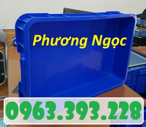 Thùng nhựa đặc cao 10, thùng nhựa có nắp, thùng nhựa HS025