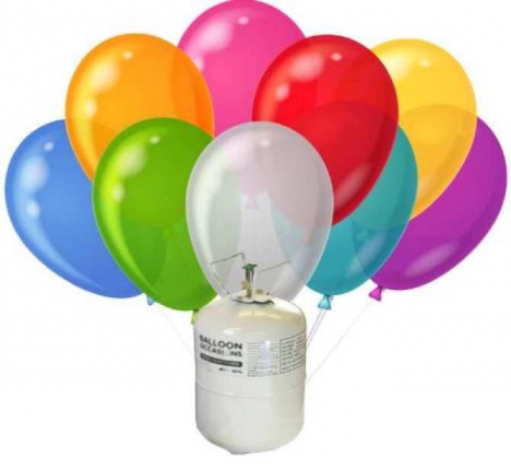 Bình khí helium nhỏ bơm bóng bay