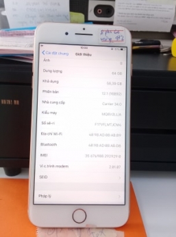 IPHONE 8 PLUS 64GB ĐÃ QUA SỬ DỤNG TRẢ GÓP ONLINE