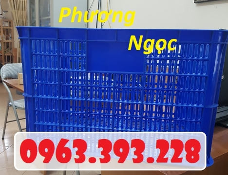 Sọt nhựa công nghiệp, sọt rỗng cao 39, sóng nhựa HS005