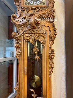 Giao Lưu Đồng Hồ Mĩ Nghệ Gỗ Óc Chó.