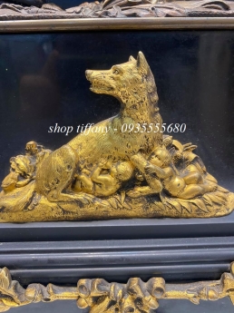 Giao lưu Đồng hồ tượng đồng cổ.