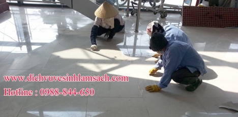 Dịch vụ vệ sinh ngân hàng - tạp vụ vệ sinh