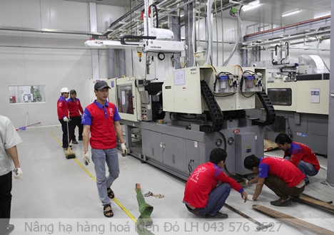 Dịch vụ đóng gói máy móc theo yêu cầu khách hàng