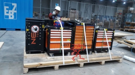 Dịch vụ đóng pallet gỗ tại Kiến Đỏ