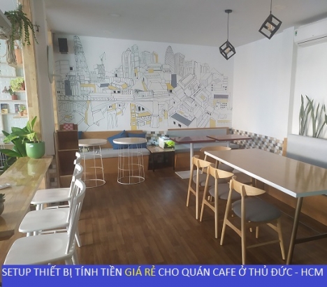 Bán gói combo giải pháp bán hàng siêu tiết kiệm cho quán café ở HCM