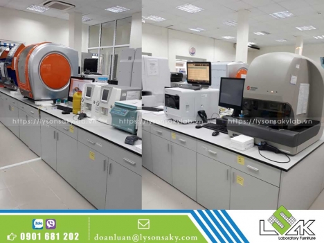 Bàn thí nghiệm bệnh viện tiêu chuẩn ISO