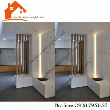 Mẫu lam gỗ phòng khách mdf trang trí- lam gỗ phong thủy