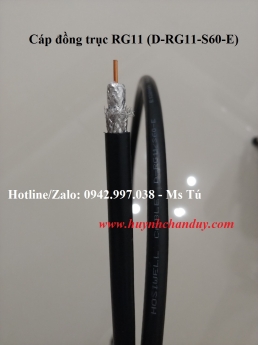 Cáp đồng trục Hosiwell RG6, RG11 dùng cho truyền hình cáp, CCTV, hệ thống camera quan sát