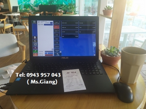 Bán thiết bị tính tiền tại An Giang cho cửa hàng, quán trà giá rẻ