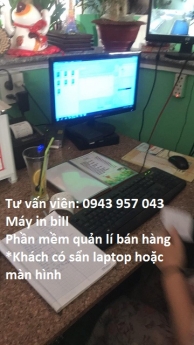Bán thiết bị tính tiền tại An Giang cho cửa hàng, quán trà giá rẻ