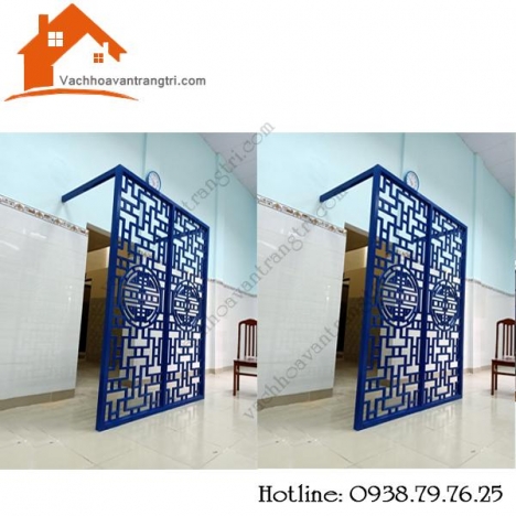 Vách ngăn trang trí nội thất bằng gỗ đẹp tphcm