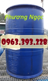 Thùng phuy nhựa 2 nắp nhỏ, phuy nhựa đã qua sử dụng, phuy nhựa làm bè