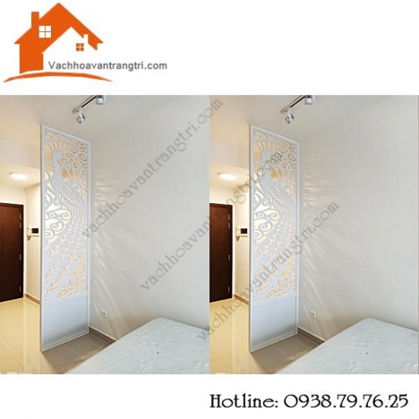 Vách ngăn trang trí nội thất bằng gỗ đẹp tphcm