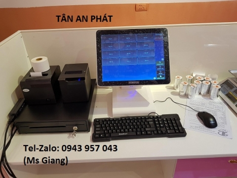 Thiết bị tính tiền tại Hà Tĩnh giá rẻ chuyển giao cho quán trà sữa