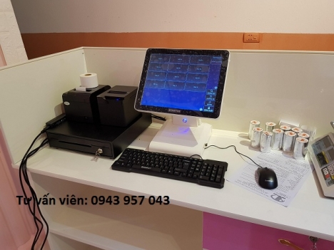 Thiết bị tính tiền tại Hà Tĩnh giá rẻ chuyển giao cho quán trà sữa