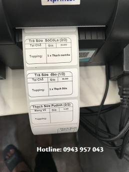 Cung cấp thiết bị tính tiền quán trà sữa tại Hà Giang giá rẻ