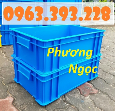 Thùng nhựa có nắp, thùng nhựa B4, hộp nhựa công nghiệp