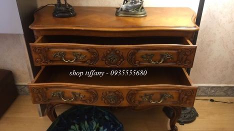 Kệ Gỗ Thủ Công Hàng Cổ Của Pháp.