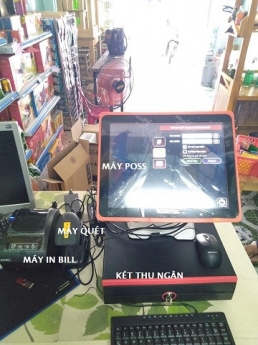 Cửa hàng tạp hóa TP.HCN lắp đặt full bộ thiết bị tính tiền giá siêu rẻ