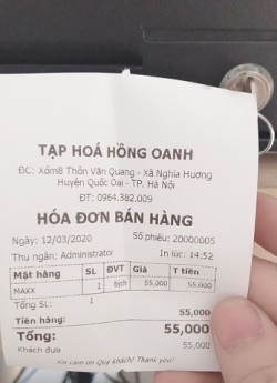 Miễn phí lắp đặt full bộ máy tính tiền giá rẻ tại Hà Nội cho cửa hàng tạp hóa