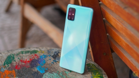Samsung Galaxy A71 mới giá chỉ 8. 690. 000 tại Tablet Biên Hòa