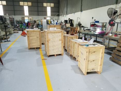 Đóng gói thiết bị máy móc tại KCN Phố Nối A -  Hưng Yên