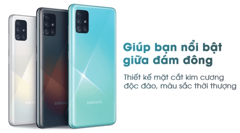 Hỗ trợ mua Samsung A51 online tại Dĩ An