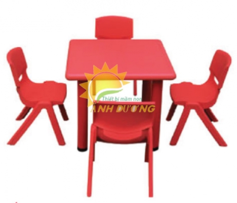 Chuyên cung cấp bàn ghế nhựa mầm non giá cực TỐT