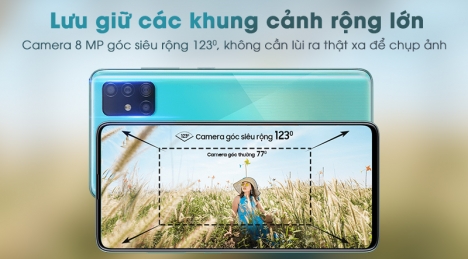 Hỗ trợ mua Samsung A51 online tại Dĩ An