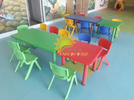 Chuyên cung cấp bàn ghế nhựa mầm non giá cực TỐT