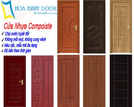 Cửa Nhựa Giả Gỗ Giá Rẻ Dành Cho Toilet, Siêu Bền, Siêu Chịu Nước